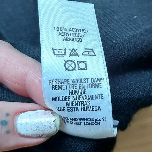 Men's Marks and Spencer Loose Turtle Neck Sweater - Picture 3 of 3